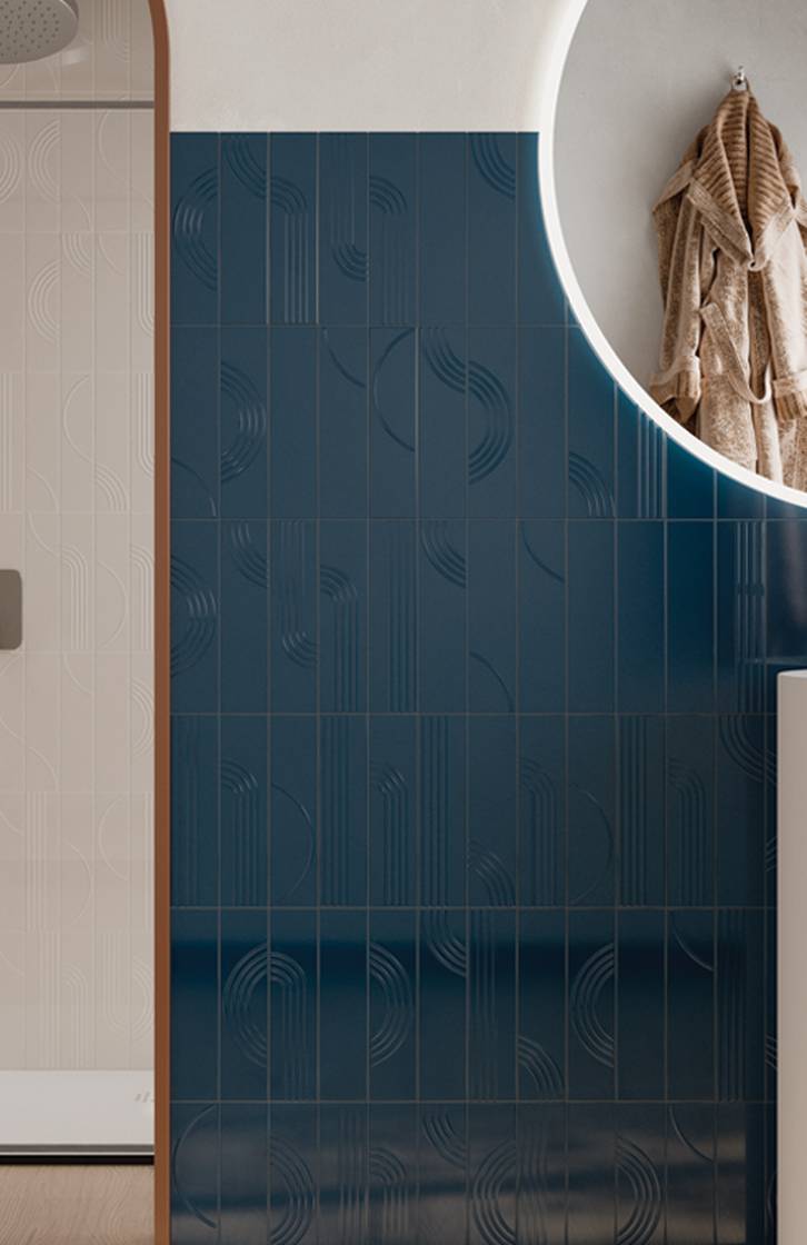 How to Mix Patterns Without Making the Bathroom Look Busy