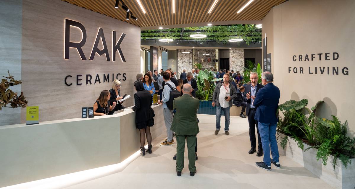 RAK Ceramics Showcases Innovation and Sustainability at Cersaie 2024
