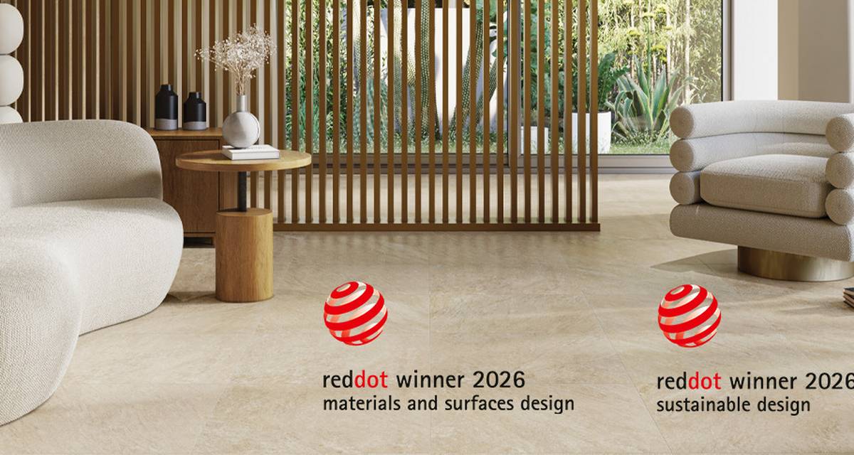 RAK Ceramics Wins Two Red Dot Awards for RE-USE Tile Series
