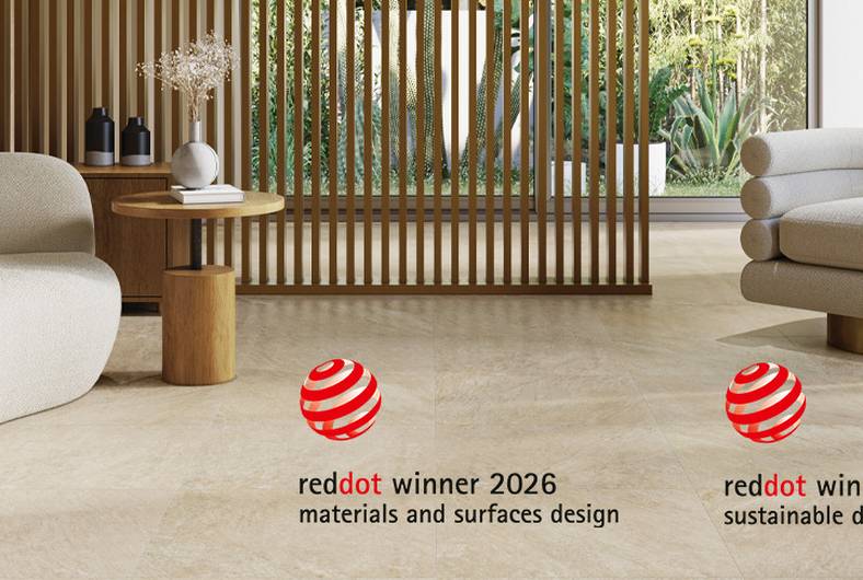 RAK Ceramics Wins Two Red Dot Awards for RE-USE Tile Series