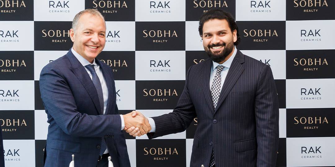 RAK Ceramics and Sobha Group Sign Framework Agreement for Exclusive Surface Solutions Partnership in Upcoming Projects.