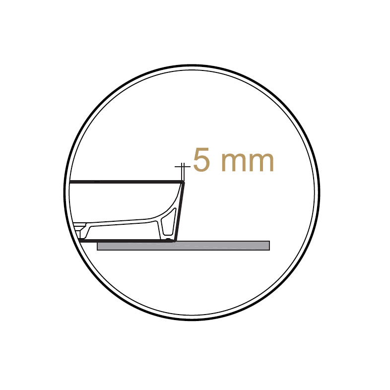 hidden fixation system