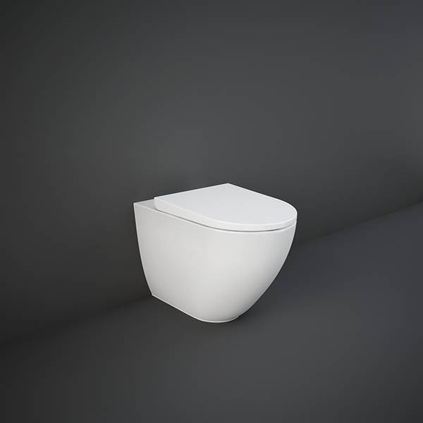 RAK-ORIGIN Alpine White Back to Wall Water Closets | USA | RAK