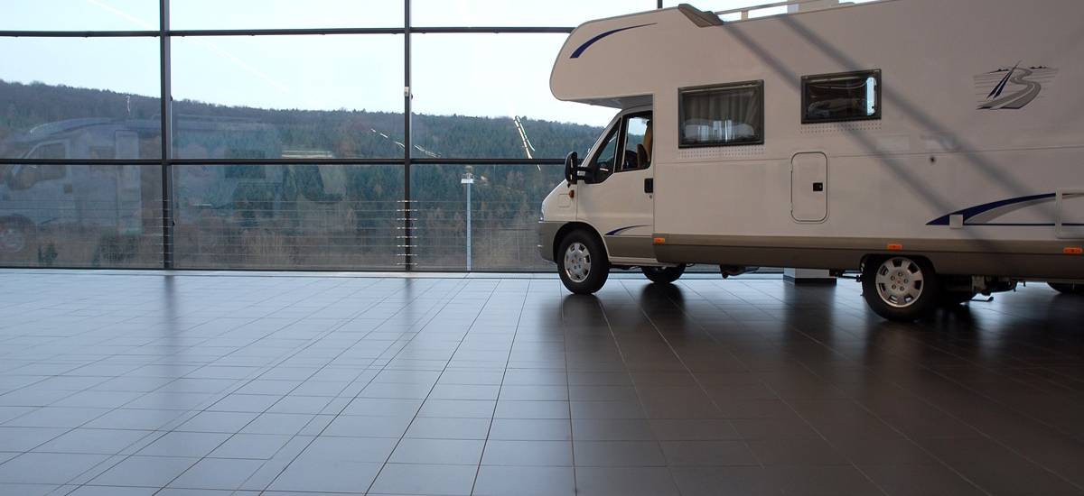 hymer showroom