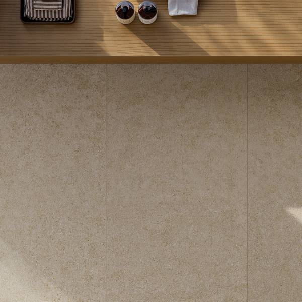 Modern Outdoor highlighting grey tones with porcelain tiles, creating an elegant atmosphere.
